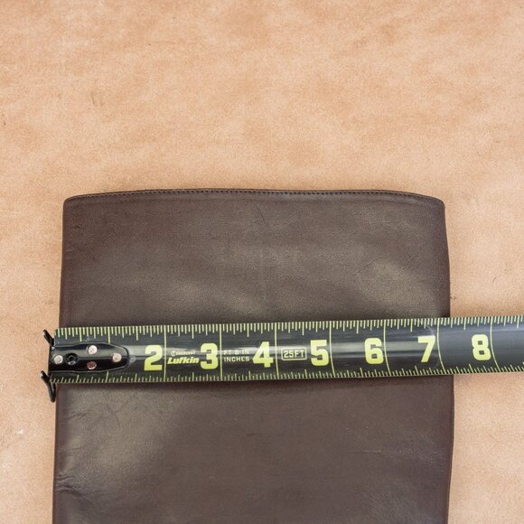 Michael Kors Women Bryce Black Brown Leather Riding Equestrian Knee Boots sz 8.5 - Picture 7 of 9